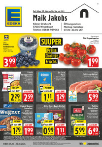 EDEKA Prospekt - Angebote ab 05.10.