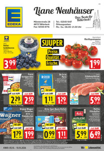 EDEKA Prospekt - Angebote ab 05.10.