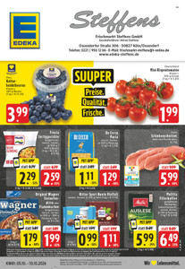 EDEKA Prospekt - Angebote ab 05.10. - Seite 1