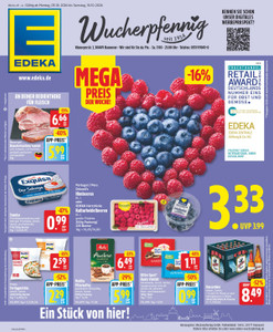 EDEKA Prospekt - Angebote ab 05.10. - Seite 1