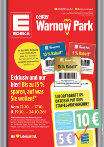 EDEKA Prospekt - Angebote ab 12.10.