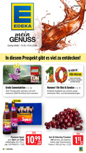 EDEKA Prospekt - Angebote ab 12.10.