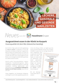 Blomberg Klinik Prospekt - Neues aus der Hasselmann Gruppe