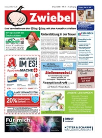 Anzeigenblatt Zwiebel Prospekt - Zwiebel KW 26