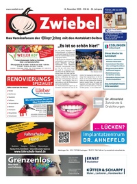 Anzeigenblatt Zwiebel Prospekt - Zwiebel KW 46_2025