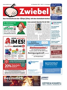 Zwiebel KW 52 Prospekt - Zwiebel KW 52