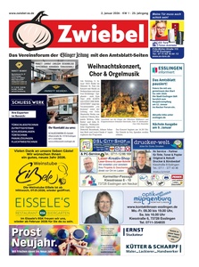 Anzeigenblatt Zwiebel Prospekt - Zwiebel KW 1