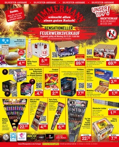Zimmermann Prospekt - Angebote ab 29.12. - Seite 1