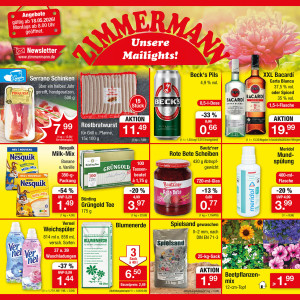 Zimmermann Prospekt - Angebote ab 18.05.