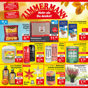 Zimmermann Prospekt - Angebote ab 28.09.