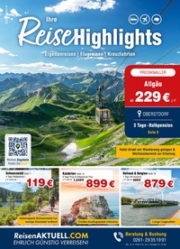 ReisenAKTUELL.COM Prospekt - Ihre Reise-Highlights