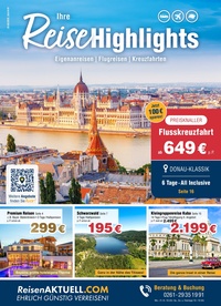 ReisenAKTUELL.COM Prospekt - Reise-Highlights