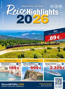 ReisenAKTUELL.COM Prospekt - Angebote ab 10.01.