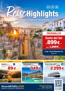 ReisenAKTUELL.COM Prospekt - Reisen Aktuell
