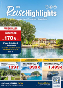 ReisenAKTUELL.COM Prospekt - Reisehighlights
