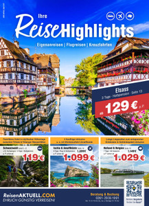ReisenAKTUELL.COM Prospekt - Reise Aktuell Reisehighlights