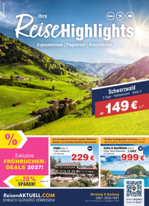 ReisenAKTUELL.COM Prospekt - Ihre Reise-Highlights