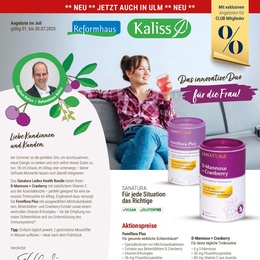 Reformhaus Kaliss Prospekt