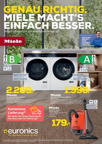 EURONICS Prospekt - Genau richtig - Miele
