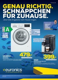 EURONICS Prospekt - GENAU RICHTIG. SCHNÄPPCHEN FÜR ZUHAUSE.