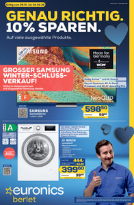 EURONICS Prospekt - Angebote ab 31.01. - Seite 1