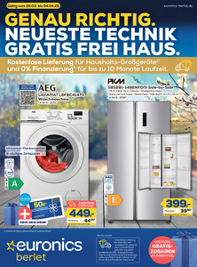 EURONICS Prospekt - Angebote ab 28.03. - Seite 1