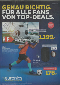 EURONICS Prospekt - Genau richtig. Für alle Fans von Top-Deals.