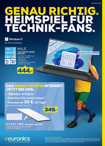 EURONICS Prospekt - Technik-Fans