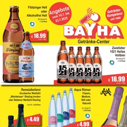 Getränke BAYHA Prospekt