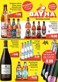 Getränke BAYHA Prospekt - Angebote ab 19.09.