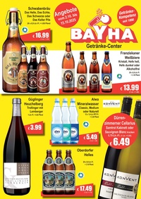 Getränke BAYHA Prospekt - Angebote ab 02.10.