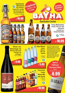 Getränke BAYHA Prospekt - Angebote ab 23.01.