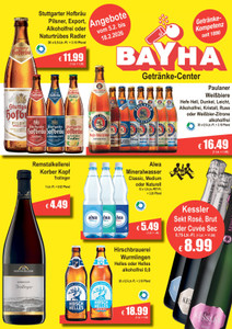 Getränke BAYHA Prospekt - Angebote ab 06.02.