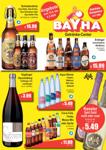 Getränke BAYHA Prospekt - Angebote ab 20.02.