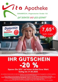 Vita Apotheke Prospekt - Angebote der Vitaapotheke im Mai 2025