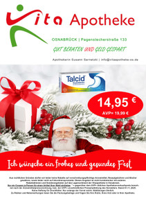 Vita Apotheke Prospekt - Vita Apotheke Gut beraten und Geld gespart