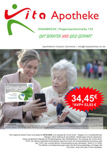 Apotheke Vita Prospekt - Vita Apotheke Gut beraten und Geld gespart