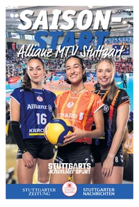 Bechtle Verlag Prospekt - Saisoneröffnung Allianz MTV Stuttgart