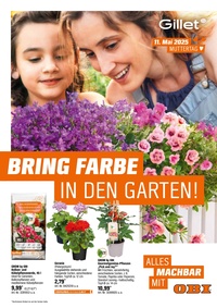 GILLET Prospekt - Bringe Farbe in den Garten