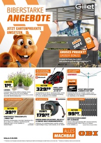 GILLET Prospekt - Biberstarke Angebote
