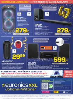 EURONICS XXL Prospekt - Johann + Wittmer GmbH