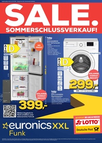 EURONICS XXL Prospekt - SALE. Sommerschlussverkauf