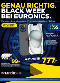 EURONICS XXL Prospekt - Black Deals