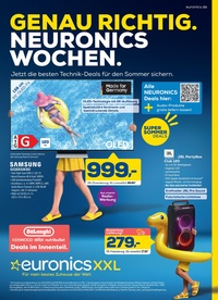 EURONICS XXL Prospekt - Neuronics Wochen