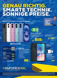 EURONICS XXL Prospekt - Smarte Technik - Sonnige Preise