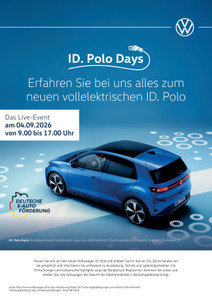 Autohaus Härtel Prospekt - ID. Polo Days