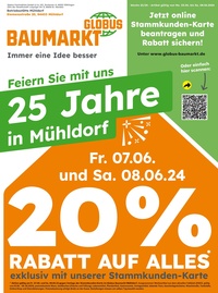 Globus Baumarkt Prospekt - Angebote ab 03.06.