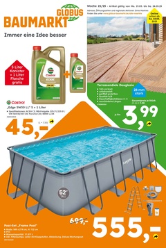 Globus Baumarkt Prospekt - Angebote ab 19.05.
