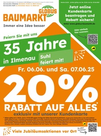 Globus Baumarkt Prospekt - Angebote ab 02.06.