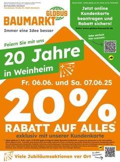 Globus Baumarkt Prospekt - Angebote ab 02.06.